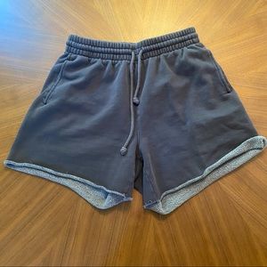 Aritzia cozy boyfriend sweatshorts